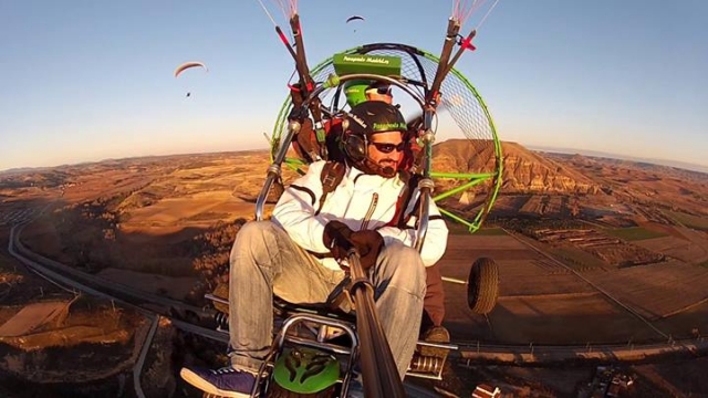 Parapente para despedidas de soltero